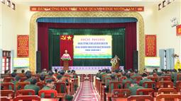 Bộ CHQS tỉnh Thái Nguyên (mới) chính thức hoạt động từ 1-7